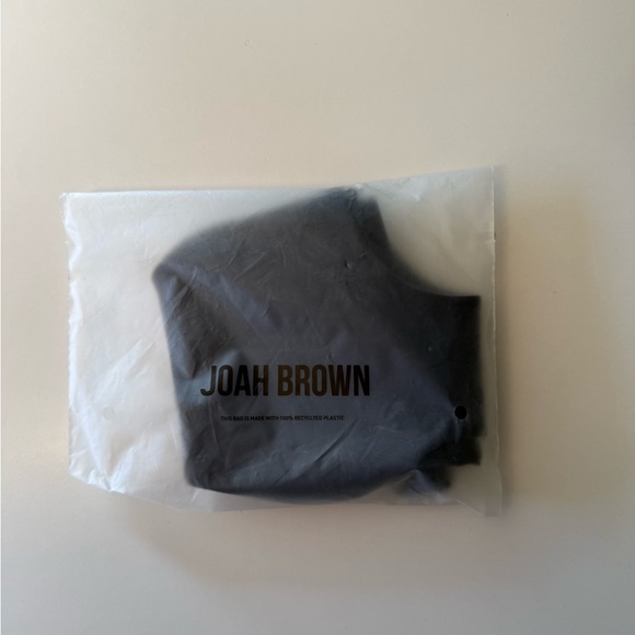 JOAH BROWN: SUEDED ONYX CONTOUR BRA - Picture 4 of 7